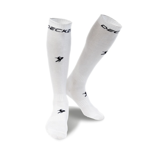 [DUN-SOCK-PLY-S19-WHT-Y0] Full Length Performance Socks (Y0, White, 2019)