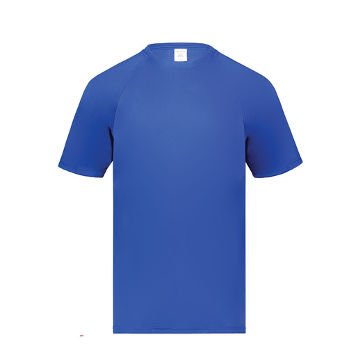 [2790.060.S-LOGO1] Men's Smooth Sport T-Shirt (Adult S, Royal)