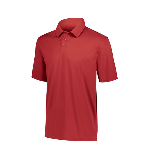 [5017.040.S-LOGO1] Men's Performance Polo (Adult S, Red)