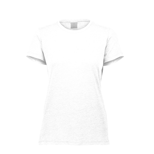 [3067.005.XS-LOGO1] Ladies TriBlend T-Shirt (Female Adult XS, White)