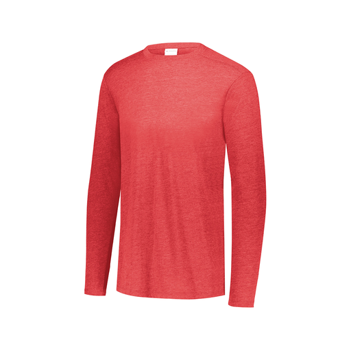 [3075.V96.XS-LOGO1] Men's LS Ultra-blend T-Shirt (Adult XS, Red)
