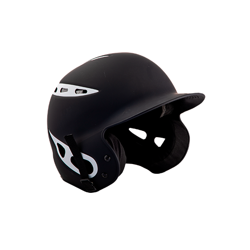 [DGR-HELM-REB-BKWH-Y0] Rebel Batting Helmet (Y0, Black/White)
