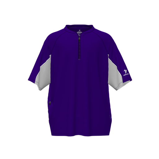 [CUS-DFW-WIND-PER-SSL-PUR-YS-LOGO1] Wind Jacket (Youth S, Purple, Logo 1)