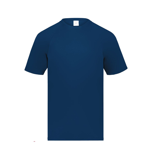 [2790.065.S-LOGO1] Men's Smooth Sport T-Shirt (Adult S, Navy)