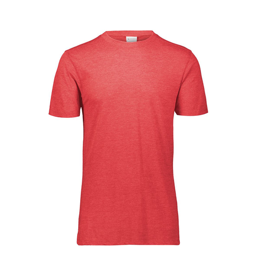 [FTSCUBRD-AS-LOGO1] Decker Men's Tri-Blend T-Shirt - Short Sleeve (Adult S, Red)