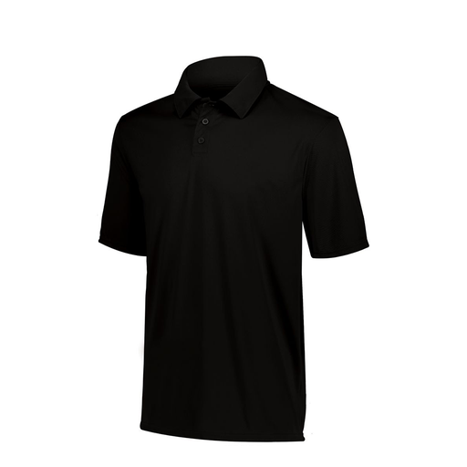 [5017.080.S-LOGO1] Men's Performance Polo (Adult S, Black)