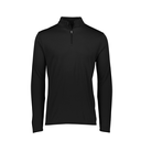 [2785-tt31-BLK-AS-LOGO1] Men's Dri Fit 1/4 Zip Shirt (Adult S, Black, Logo 1)
