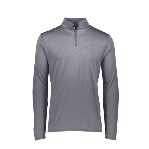 [2785.059.S-LOGO1] Men's Flex-lite 1/4 Zip Shirt (Adult S, Gray)