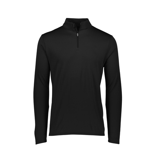 [FTLQFLBK-FAXS-LOGO1] Decker Women's Flex-Lite 1/4 Zip Shirt (Female Adult XS, Black)