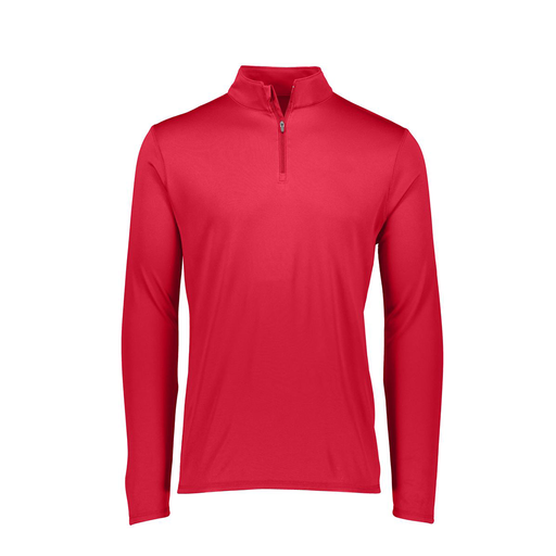 [FTLQFLRD-FAXS-LOGO1] Decker Women's Flex-Lite 1/4 Zip Shirt (Female Adult XS, Red)