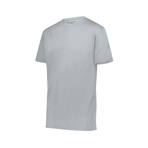 [222818.099.S-LOGO1] Men's Movement Dri Fit Shirt (Adult S, Silver)