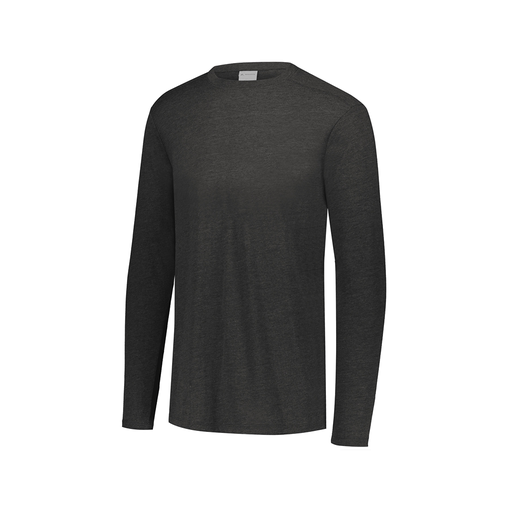 [3075.K94.XS-LOGO1] Men's LS Ultra-blend T-Shirt (Adult XS, Black)
