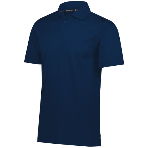 [222568.065.S-LOGO1] Men's Prism Polo (Adult S, Navy)