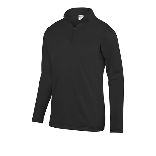 [5508.080.S-LOGO1] Decker Youth FlexFleece 1/4 Zip (Youth S, Black)