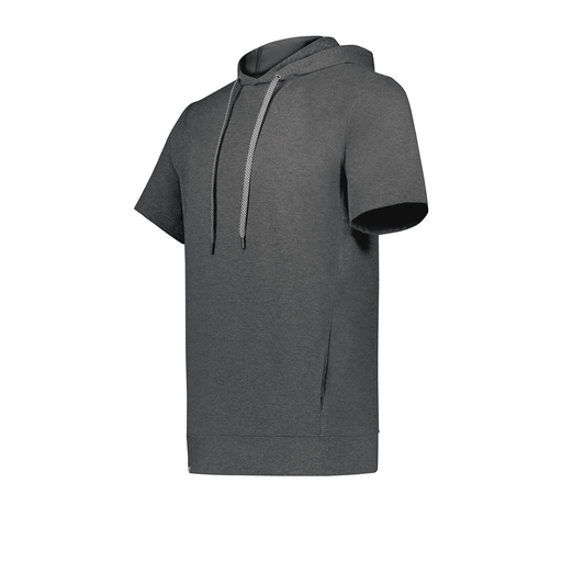 [222605-GRY-YS-LOGO1] YOUTH VENTURA SOFT KNIT SHORT SLEEVE HOODIE (Youth S, Gray)