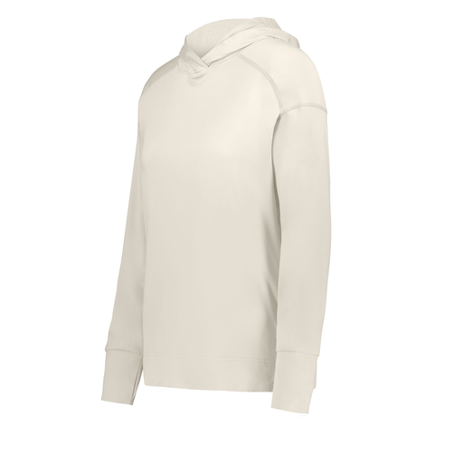 [222798-WHT-FAXS-LOGO1] Ladies Ventura Thin Knit Hoodie (Female Adult XS, White)