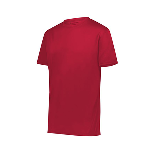 [222819.083.XXS-LOGO1] Youth Movement Dri Fit Shirt (Youth XXS, Red)